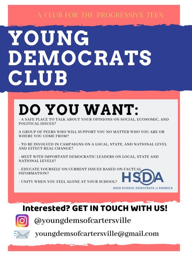 Young Democrats of Cartersville Club is Ready to Make its Mark