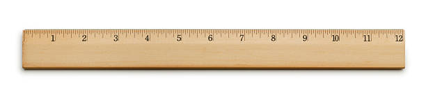 A 12 ruler on white with soft shadow.
